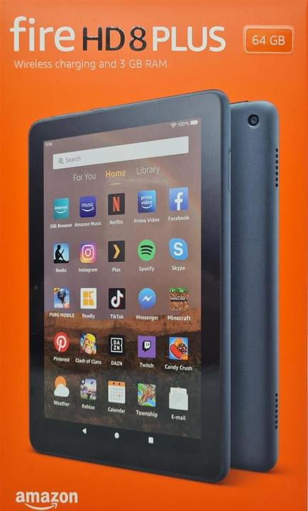 Immagine prodotto Amazon Fire HD 8 Plus (2020) con Alexa incluso (8", 64 GB, Grigio)