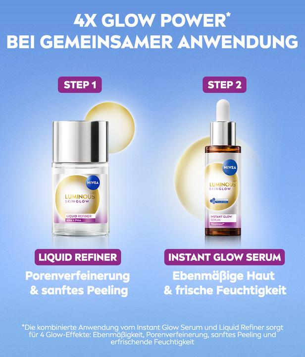 Immagine prodotto NIVEA Luminous630® Skin Glow Instant Glow Serum (30 ml)