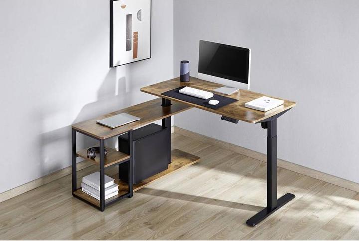 Produktbild SpeaKa Professional Schreibtisch höhenverstellbar, elektrisch, 120 x 60 cm, Stehpult