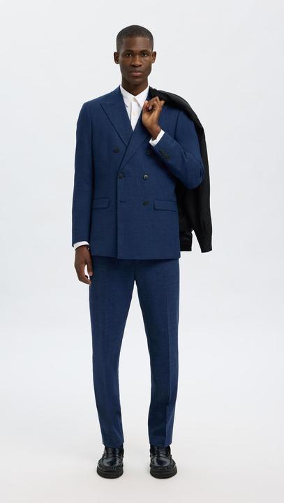 Actual product image Selected Homme Slim Fit Zweireihiger Blazer (56)