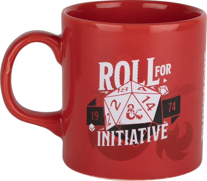 Actual product image Konix Dungeons & Dragons mug Roll for Initiative 320 ml (320000 ml, 1 x)