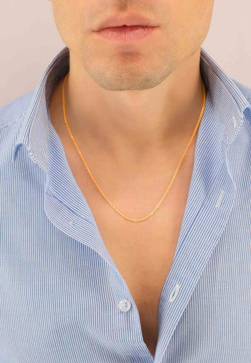 Immagine prodotto Muau Ancora rotonda (Oro rosa 750/18 carati, 38 cm)