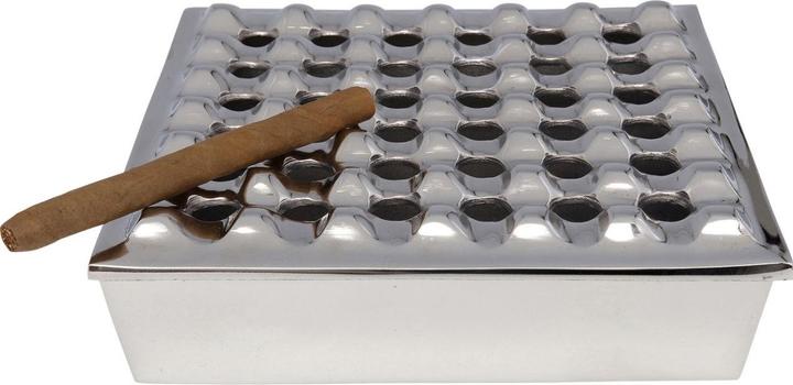 Kare Design Ascher Soho Square Silber 25x25cm
