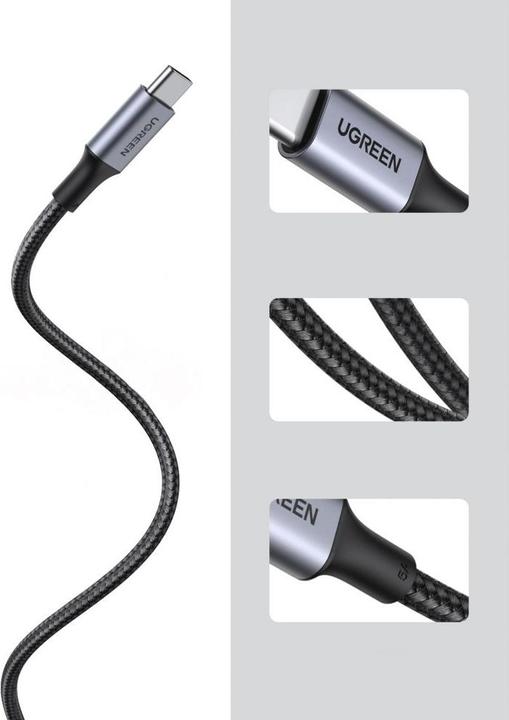 Produktbild Ugreen USB C — USB C (0.50 m, USB 2.0, 100 W)