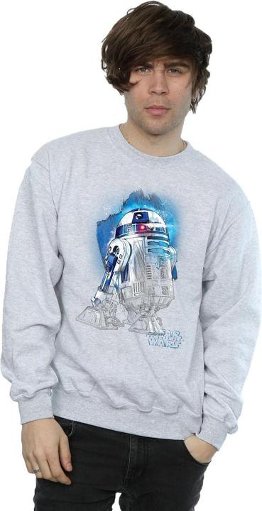 Produktbild Star Wars The Last Jedi R2D2 Brushed Sweatshirt (L)