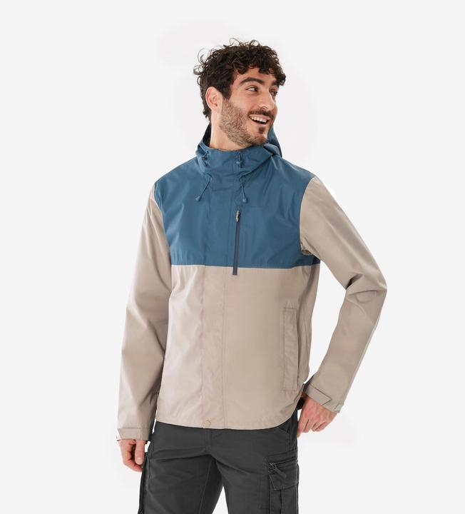 Produktbild Quechua Wanderjacke Regenjacke Herren wasserdicht - NH500 (M)