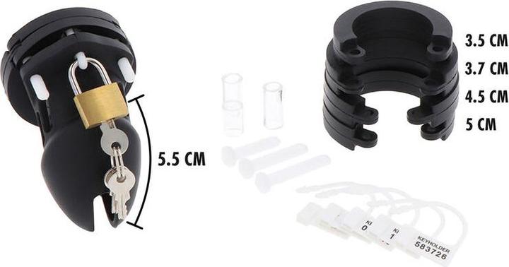 Actual product image Hidden Desire Extreme chastity horse cage
