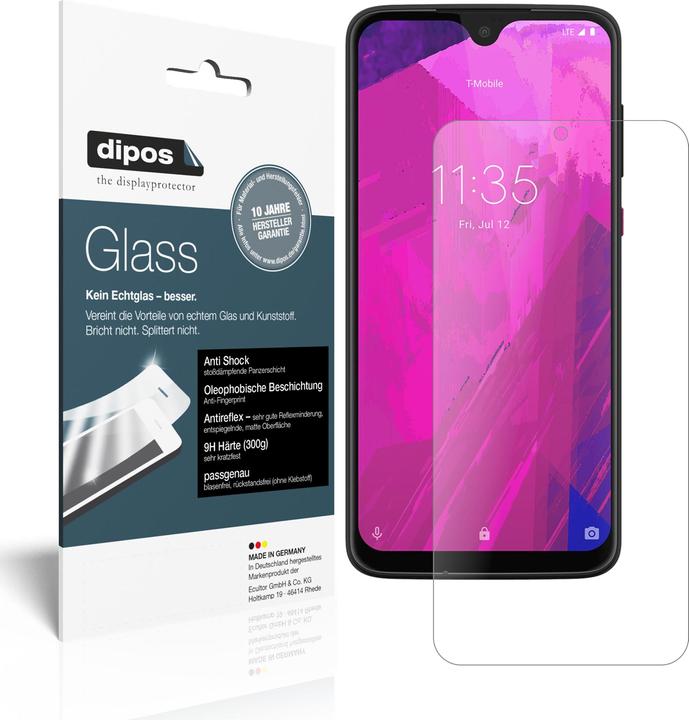 Actual product image Dipos Screen Protector Anti-Shock (1 Piece, T-Mobile Revvlry Plus)