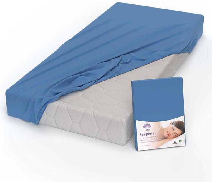Image du produit Lotus Bettwaren Drap-housse en jersey Souplesse (200 x 220 cm)