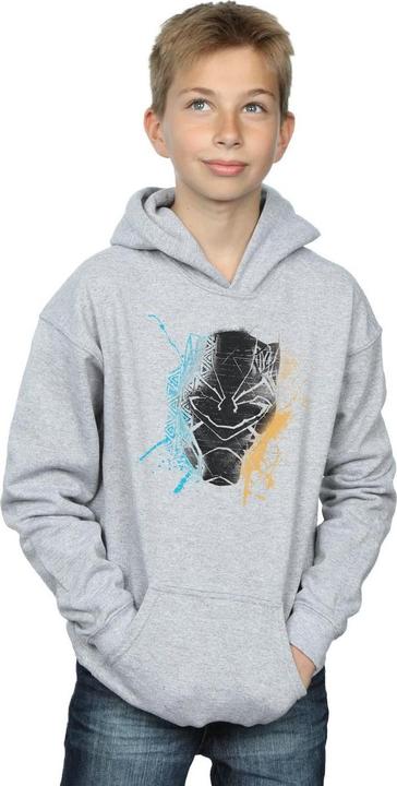 Produktbild Black Panther Splash Kapuzenpullover Jungen (140, 146)