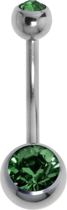 Image du produit Bijouteria Piercing nombril (Titane, Cristallin)