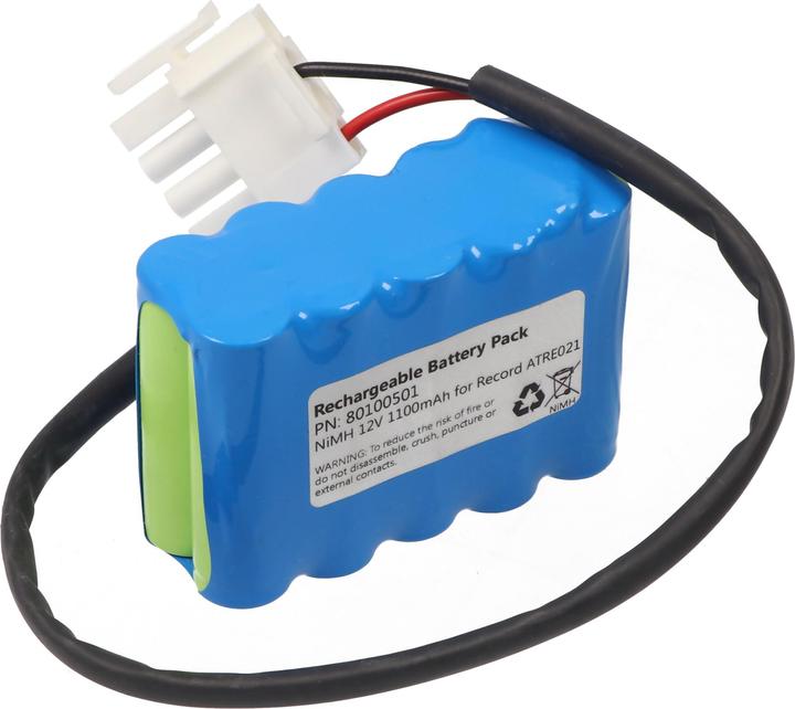 Image du produit XCell Akku für Türsteuerung NiMH 12V 1100mAh passend für Record ATRE021 (1100 mAh)