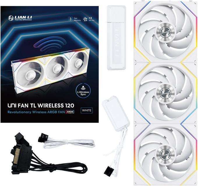 Productafbeelding Lian-Li UNI FAN TL Wireless (120 mm, 3 x)