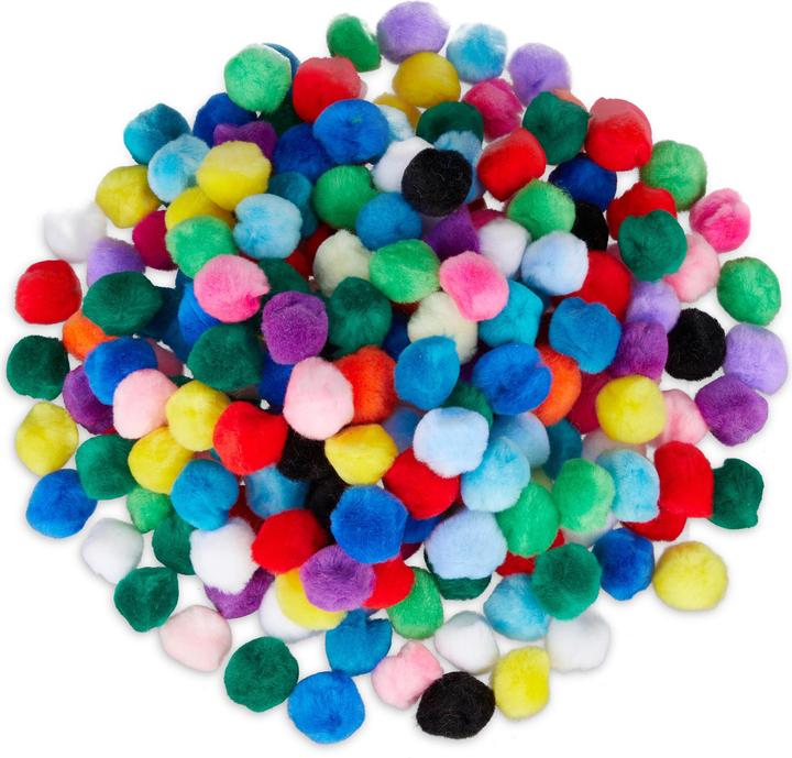 Relaxdays Pom Pom Set of 200
