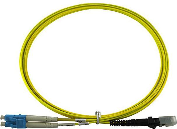 Actual product image BlueOptics Duplex fibre optic patch cable MTRJ-LC Singlemode 50 metres (50 m)