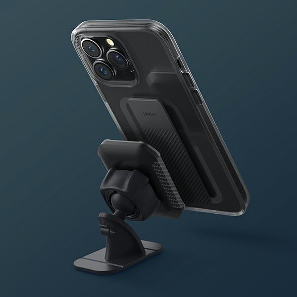 Image du produit Uniq étui Heldro Mount iPhone 14 Pro 6,1" szary/vapour smoke (Apple iPhone 14 Pro)