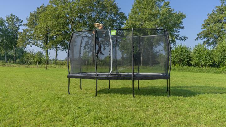 Actual product image Exit Allure Classic Trampoline 214x366cm - black (783240 cm)