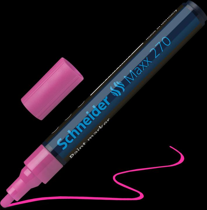 Produktbild Schneider Lackmalstift Maxx 270 rosa (Rosa, 3 mm, 1 x)