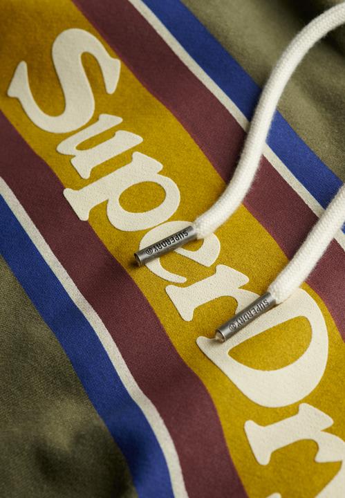 Produktbild Superdry Lässiges Hoodie mit Venue-Logo und Streifendesign (XL)