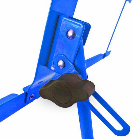 Actual product image keepdrum MUS2BL Music Stand Blue with Light