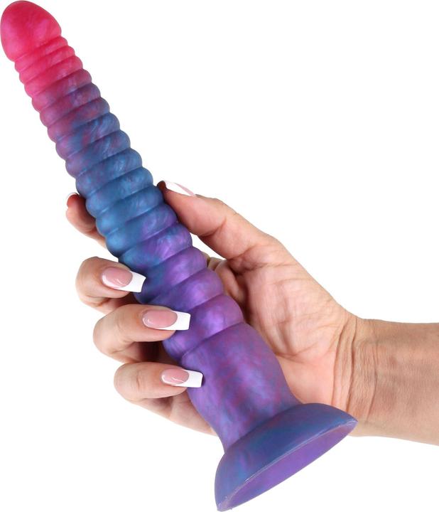 Produktbild NS Novelties colours stacked 9 inch dildo pink/blue