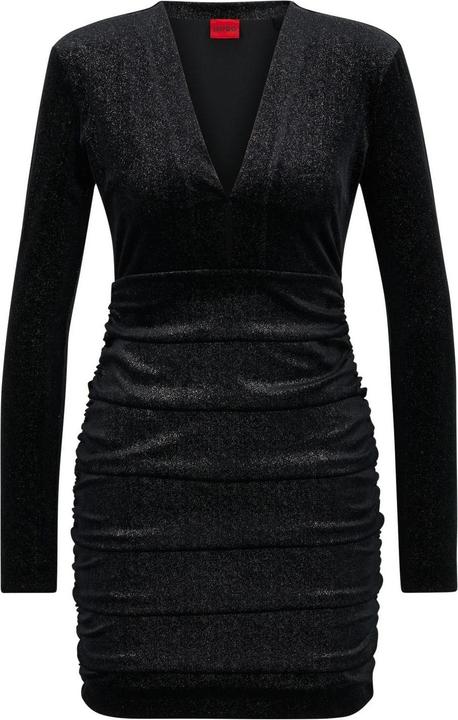 HUGO Nibyll Kleid Gerafft
