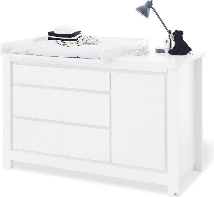 Produktbild Pinolino Wickelkommode 'Milk' extrabreit