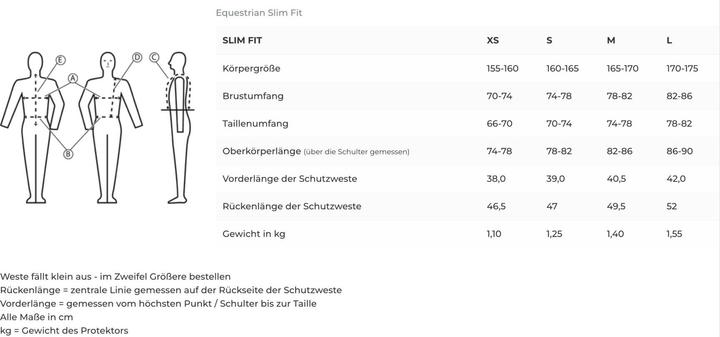 Produktbild Komperdell Sicherheitsweste Slim Fit Damen (S, M)