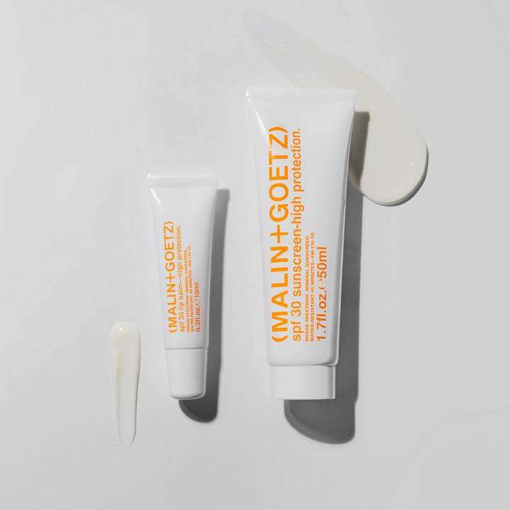 Actual product image Malin+Goetz SPF 30 Lip Balm - High Protection. (Balm, 10 ml)