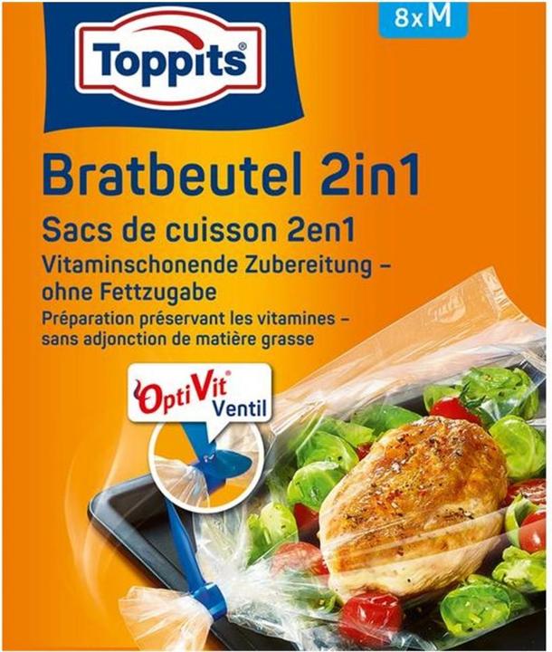 Image du produit Toppits Sac à friture 2en2 (8 x)
