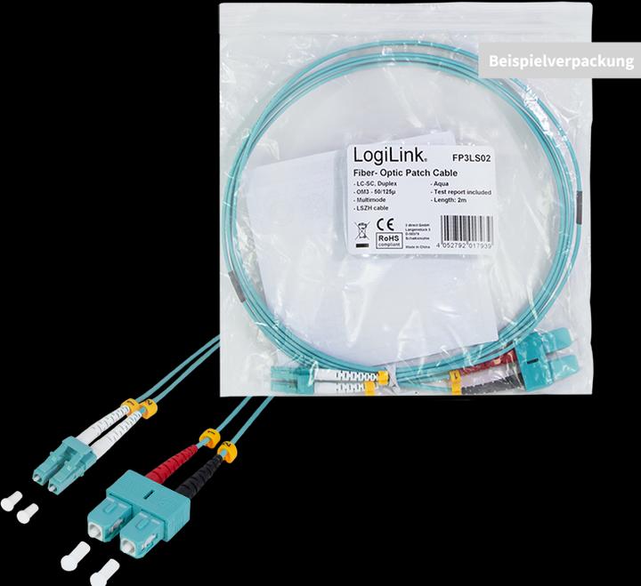 Produktbild LogiLink Netzwerkkabel (CAT8.2, 0.50 m)