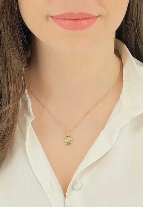 Actual product image Muau Guardian angel (Yellow gold)