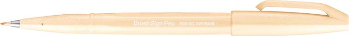 Actual product image Pentel Brush Sign Pen (pale orange, 1 x)