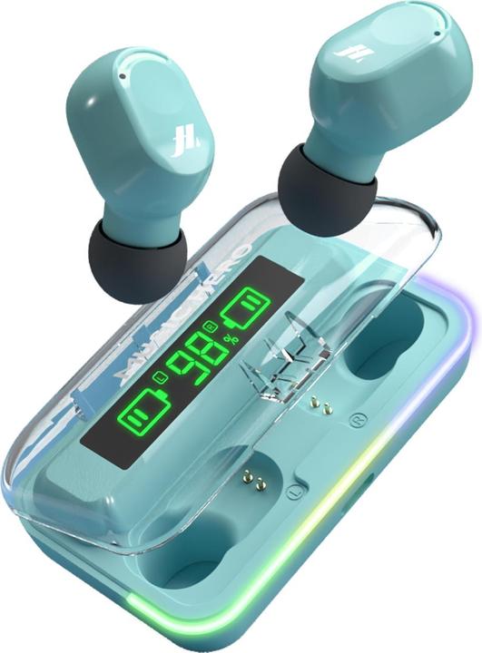 Actual product image SBS TWS earphones with charging case and LCD screen (3 h, Wireless)
