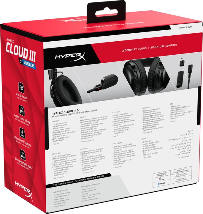 Actual product image HyperX Cloud III S (Cable)