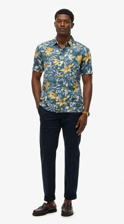 Actual product image Superdry Hawaiian Print Shirt (XXL)