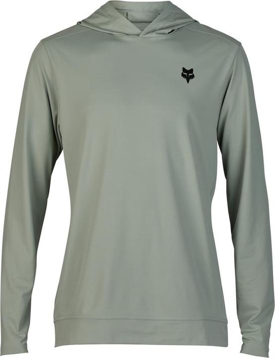 Fox Jersey 24 Ranger Ls Sun Shirt Gry Vi (M)
