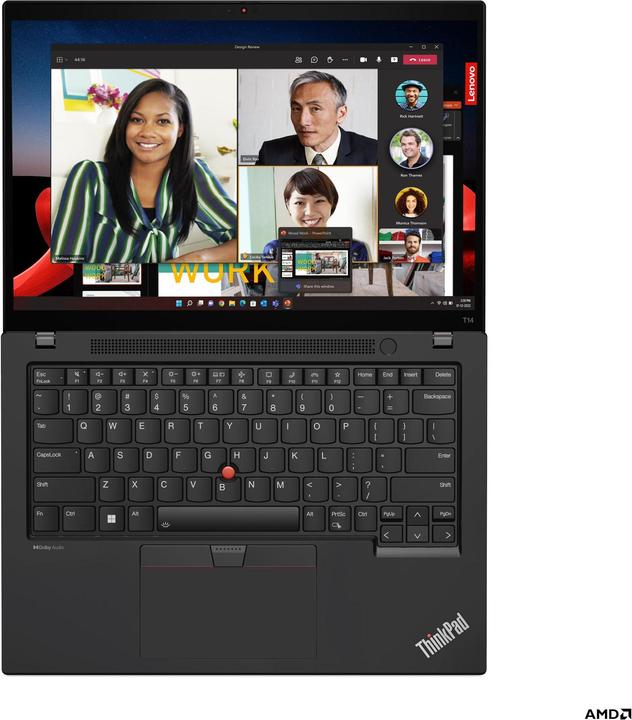 Produktbild Lenovo ThinkPad T14 Gen 4 (14", AMD Ryzen 7 Pro 7840U, 32 GB, 512 GB, DE)