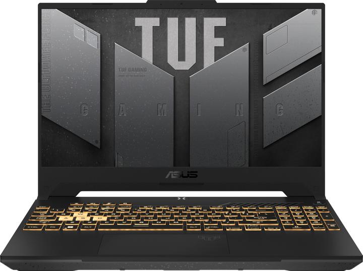 Actual product image ASUS TUF Gaming A15 FA507NVR-LP120W gaming laptop Ryzen 7 7435HS | RTX 4060 | 16 GB | 512 GB SSD (15.60", AMD Ryzen 7 7435HS, 16 GB, 512 GB, Eng. Int.)