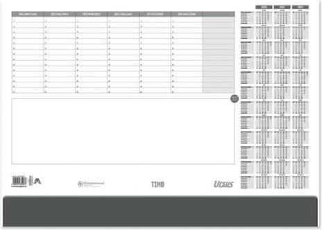 Produktbild Ursus Schreibunterlage Timo mit Kalender (52.5 x 37.5 cm)