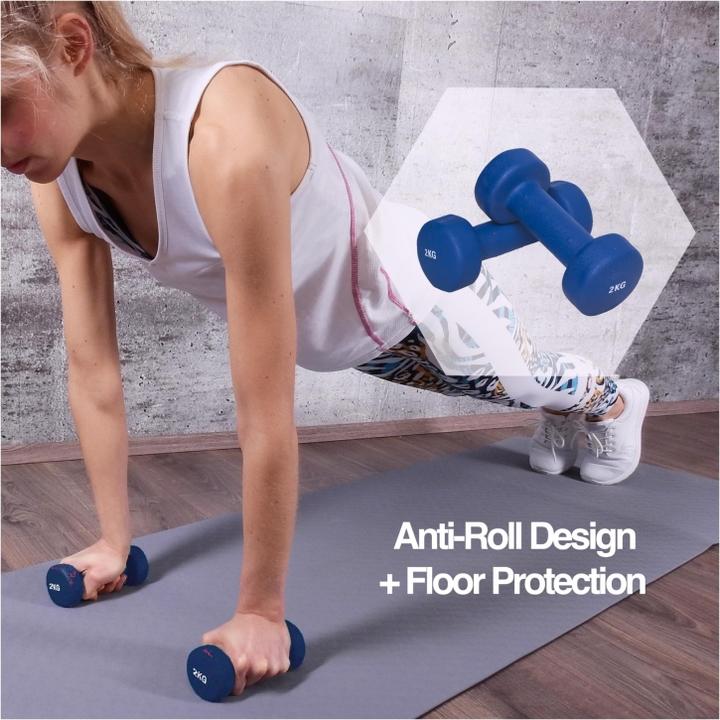 Actual product image Gorilla Sports Gym dumbbells (2 x 2 kg)