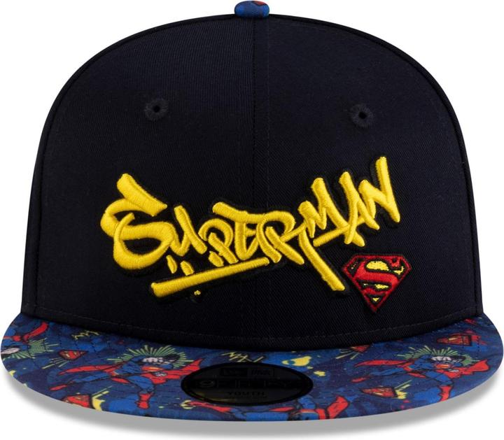 Produktbild New Era 9Fifty Snapback Kinder Cap - Superman Graffiti Child (52, 53, 54)