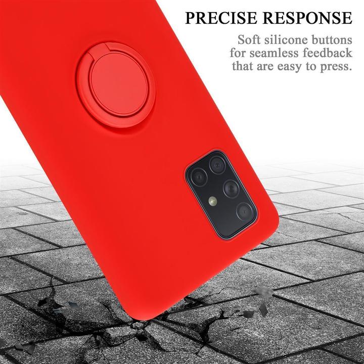 Image du produit Cadorabo TPU Liquid Ring Silicone Case Cover (Samsung Galaxy A71)
