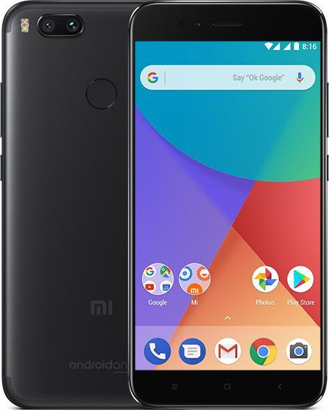 Produktbild Xiaomi Mi A1 (32 GB, Black, 5.50", Hybrid Dual SIM, 4G)