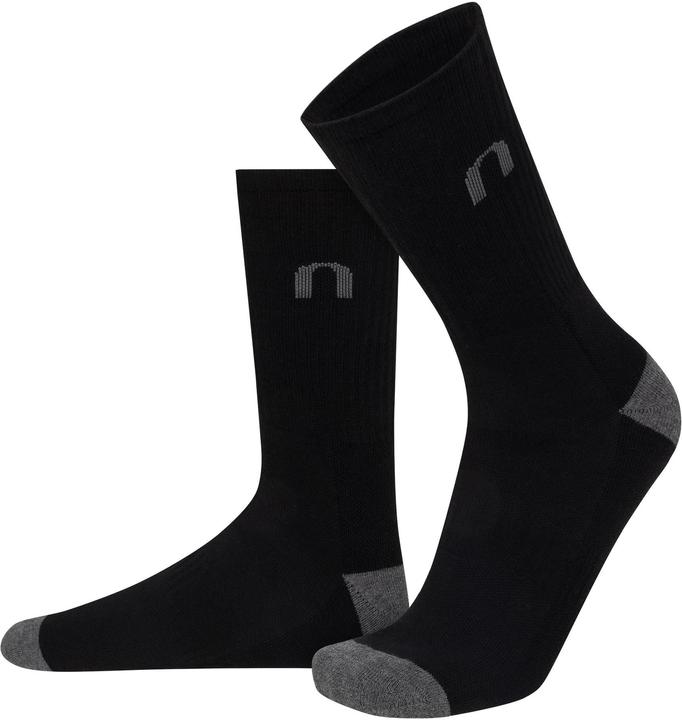 Image du produit Normani 4 chaussettes de tennis fonctionnelles avec semelle en éponge - 9387 (paquet de 4, 43 - 46)