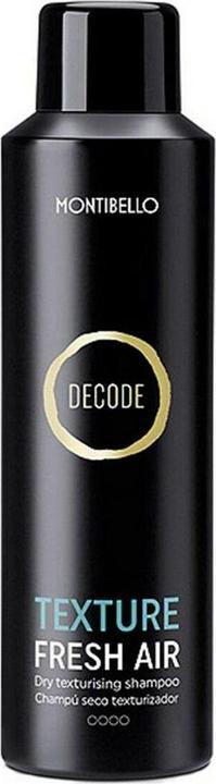 Actual product image Montibello Decode Texture Fresh Air Dry Texturising Shampoo 200ml (200 ml, Dry shampoo)