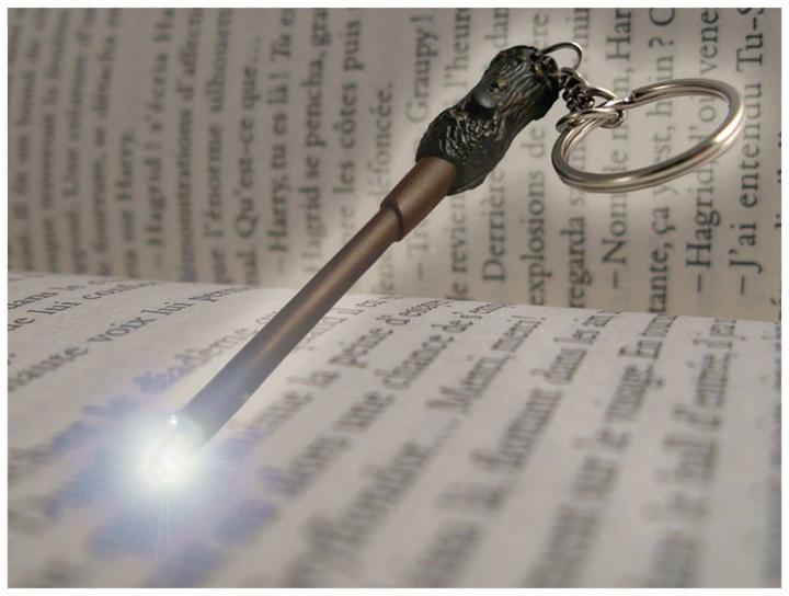 Actual product image Cinereplicas Harry Potter Harry's Wand with Glow