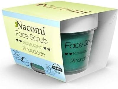 Produktbild Nacomi Face Scrub Moisturizing Moisturizing Scrub For Face And Mouth Pinacolada 80G (Reinigungspeeling)