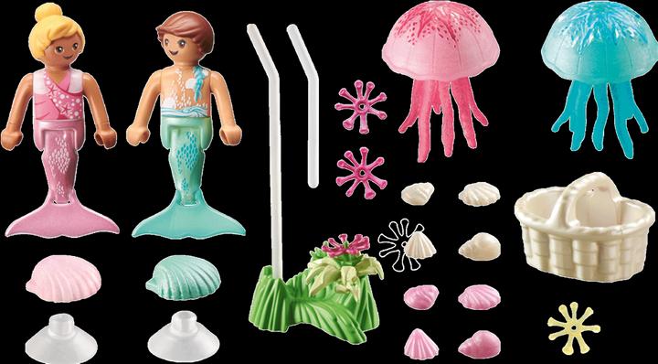 Actual product image Playmobil Mermaid children with jellyfish (71504, Playmobil Princess Magic)