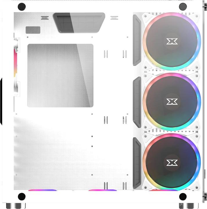 Immagine prodotto Xigmatek Boitier Moyen Tour ATX compatibile Aquarius Plus RGB con pannelli in vetro (bianco)